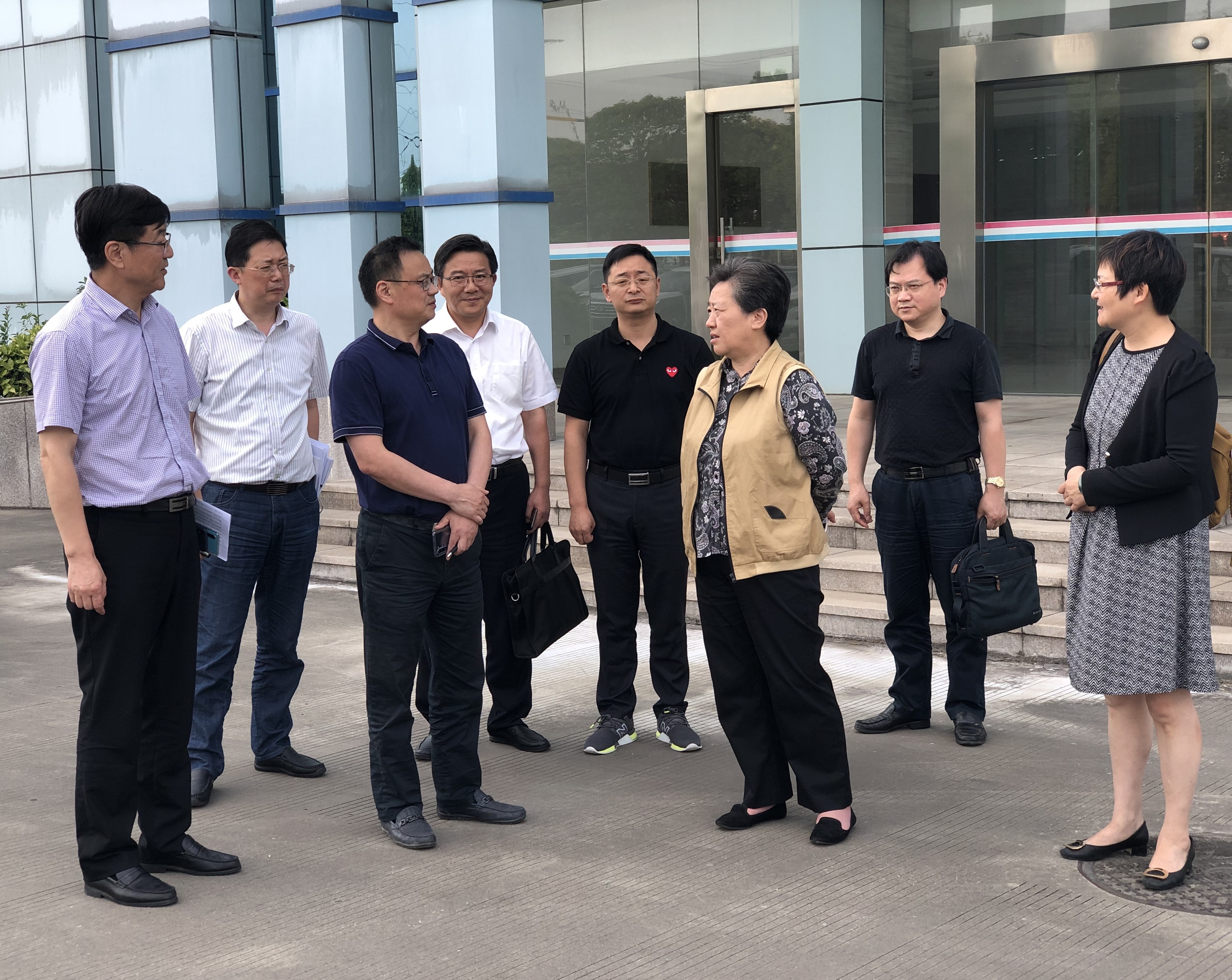 市委常委,常务副市长单晓鸣来集团调研